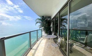 APARTAMENTO AMOBLADO EN PUNTA PACIFICA DE LUJO 3 RECAMARAS PH TRUMP