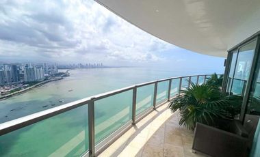 APARTAMENTO AMOBLADO EN PUNTA PACIFICA DE LUJO 3 RECAMARAS PH TRUMP