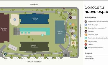 Venta departamento de 2 Ambientes Tao Parque Alamo