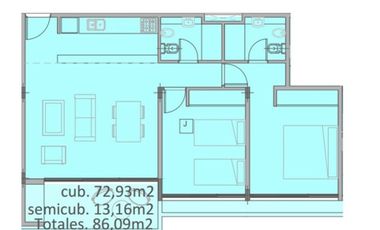 Venta Departamento de 3 Ambientes Tao Eucaliptus