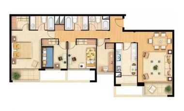 Departamento en venta en MACUL