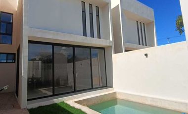 Casa amueblada y equipada en Chuburná Puerto, Yucatán.