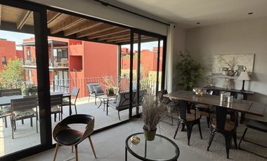 departamento con roof garden san miguel de allende