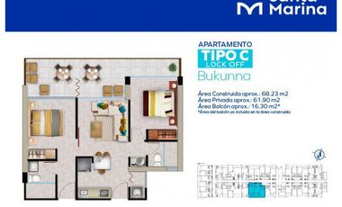 VENTA APARTAMENTO TURISTICO SANTA MARTA SECTOR DON JACA