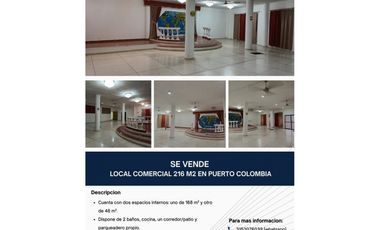 Local comercial en Villa Encanto Puerto Colombia