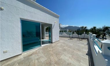 Venta de penthouse duplex frente al mar en Don Jaca-Santa Marta/LN