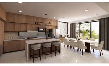 Venta Casa con Recamara PB Temozon Privada Orión Soluna Mérida