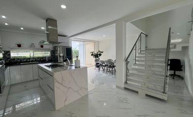 VENTA CASA CAMPESTRE MODERNA EN CONDOMINIO, SENDEROS DE LAS MERCEDES, JAMUNDI