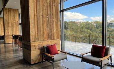 Renta Moderno departamento  2 recamaras en El Bosque Vista Hermosa