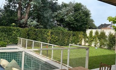 Casa con jardín y pileta en Alquiler Enero 2026 en la Horqueta