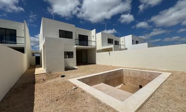 VENTA CASA EN PRIVADA CON AMENIDADES, CONKAL YUCATÁN