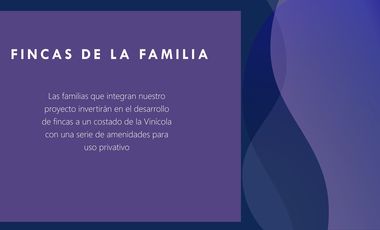 Venta de Terrenos con Corredor Vinícola en Bernal