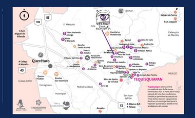 Venta de Terrenos con Corredor Vinícola en Bernal