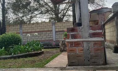 VENTA DE CASA DE UNA SOLA PLANTA EN PEDREGAL DE GUADALUPE HIDALGO OCOYOACAC