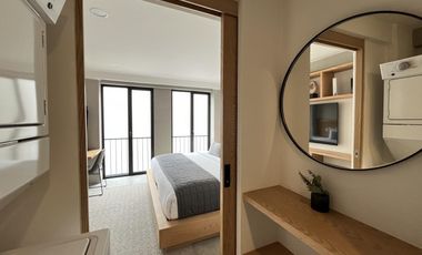 Moderno Departamento 1 Rec. Roma Norte, Amueblado y Equipado