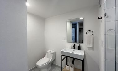 Moderno Departamento 1 Rec. Roma Norte, Amueblado y Equipado