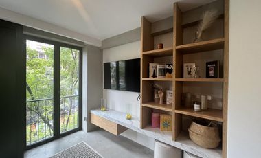 Moderno Departamento 1 Rec. Roma Norte, Amueblado y Equipado