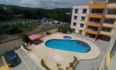 Venta departamento de 2 dormitorios , balcón, Tonsupa, sector Diamon Beach