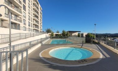 Moderno depto vista Manquehue en Los Pinos