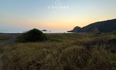 TERRENO FRENTE AL MAR EN VENTA, MANZANILLO, COLIMA