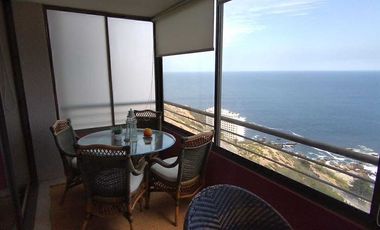 Costa de Montemar Departamento Con  Espectacular Vista Al Mar