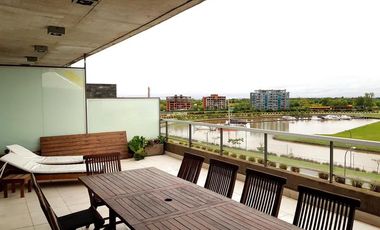 QBay Yacht | Alquiler temporario | 2 ambientes con tremendo balcón terraza con vista al río