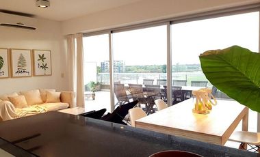 QBay Yacht | Alquiler temporario | 2 ambientes con tremendo balcón terraza con vista al río