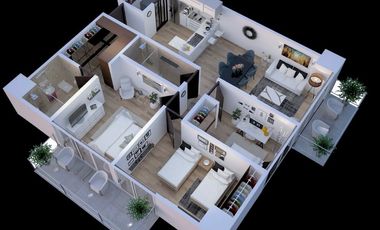 Venta departamento en, ALCE BLANCO, Toreo, Periferico Norte