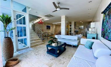 CASA EN VENTA EN CARTAGENA PARA AIRBNB CON VISTA AL MAR
