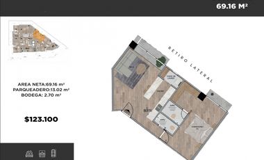 MODERNA Y BIEN UBICADA SUITE 6 EN VENTA PUERTAS DEL SOL CUENCA