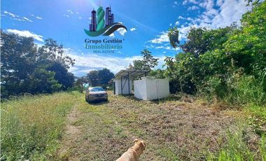 VENDO.FINCA DE 8Ha TOPOGRAFIA PLANA CON QUEBRADA DE AGUA VIVA