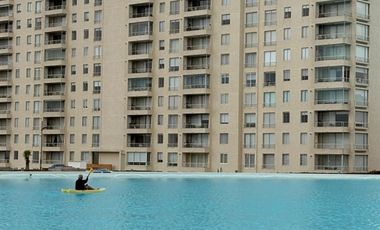 Departamento en Venta en Laguna Bahía / Vista 100% amoblado