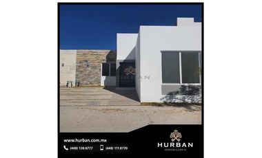 HURBAN VENDE casa nueva de 1 piso al norte de Aguascalientes.