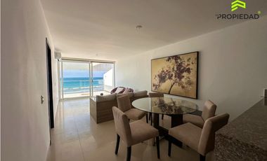 Departamento 2Dorm con Terraza frente al mar en Ciudad del Mar, Manta