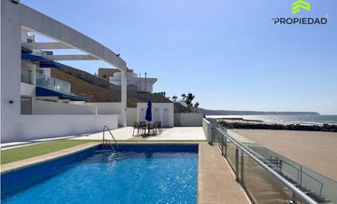 Departamento 2Dorm con Terraza frente al mar en Ciudad del Mar, Manta