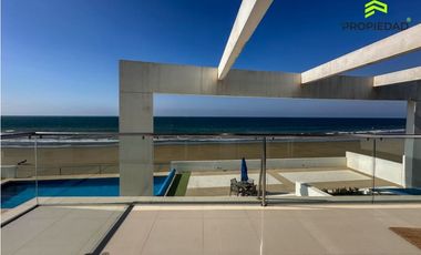 Departamento 2Dorm con Terraza frente al mar en Ciudad del Mar, Manta