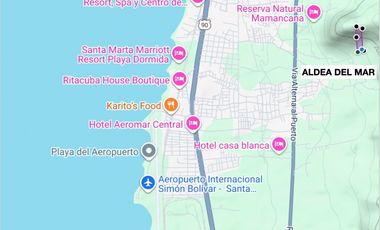 Lotes en venta con vista al mar en la vereda el Limon - Santa Marta