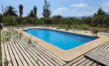 PARCELA 5.000 M2 CON CASA, LAS CRUCES, OLMUÉ