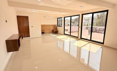 Estrena Súper loft ejecutivo en renta con terraza propia atrás de Plaza Ankara