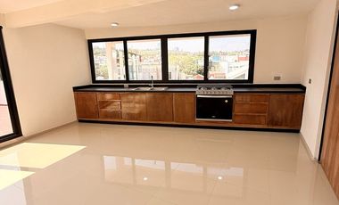 Estrena Súper loft ejecutivo en renta con terraza propia atrás de Plaza Ankara