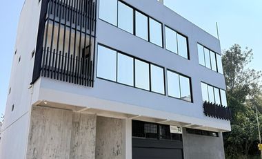 Estrena Súper loft ejecutivo en renta con terraza propia atrás de Plaza Ankara