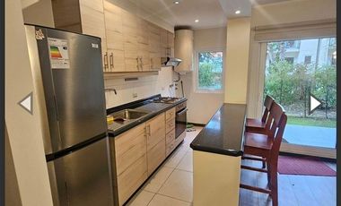 Departamento en Venta en Increible departamento en condominio Pucón Andino, primer piso con jadín