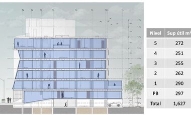 Edificio de Oficinas en colonia Roma