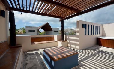 DEPARTAMENTO ÚNICO DE DOS HABITACIONES CON TERRAZA Y JACUZZI PRIVADOS