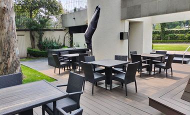 Departamento de lujo amueblado en renta, Lomas de Chapultepec