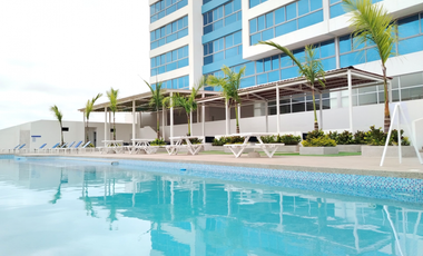 DEPARTAMENTO EN LA PLAYA DE LUJO EN VENTA PUNTA BLANCA SANTA ELENA