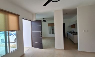 Casa en renta nueva  de una planta Gran Santa Fe Norte, Mérida Yucatán