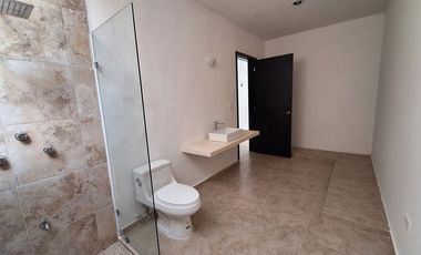 Casa en renta nueva  de una planta Gran Santa Fe Norte, Mérida Yucatán