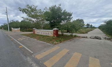 TERRENO EN VENTA EN BOSQUES DE CHICXULUB , MERIDA.