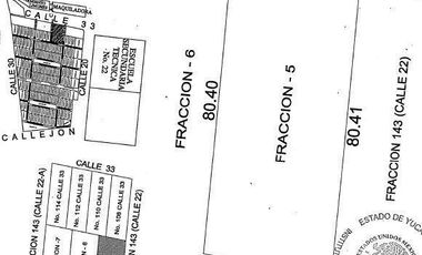 TERRENO EN VENTA EN BOSQUES DE CHICXULUB , MERIDA.